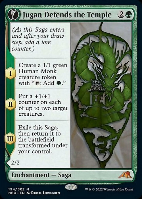 Jugan Defends the Temple ~ Kamigawa: Neon Dynasty [ NM ] [ Magic MTG ]