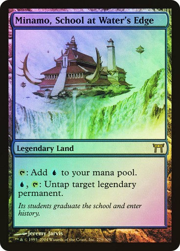 FOIL Minamo, School at Water's Edge ~ Champions of Kamigawa [ GOOD ] [ MTG ]