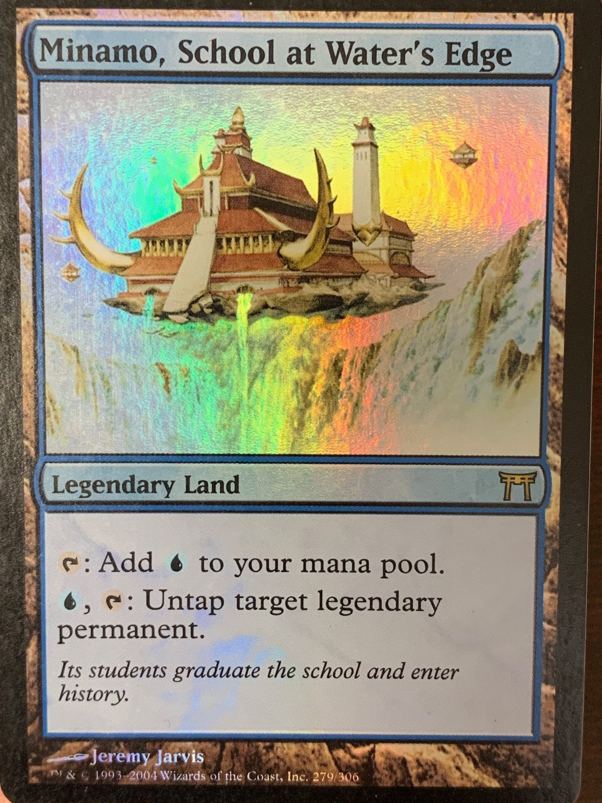 FOIL Minamo, School at Water's Edge ~ Champions of Kamigawa [ GOOD ] [ MTG ]