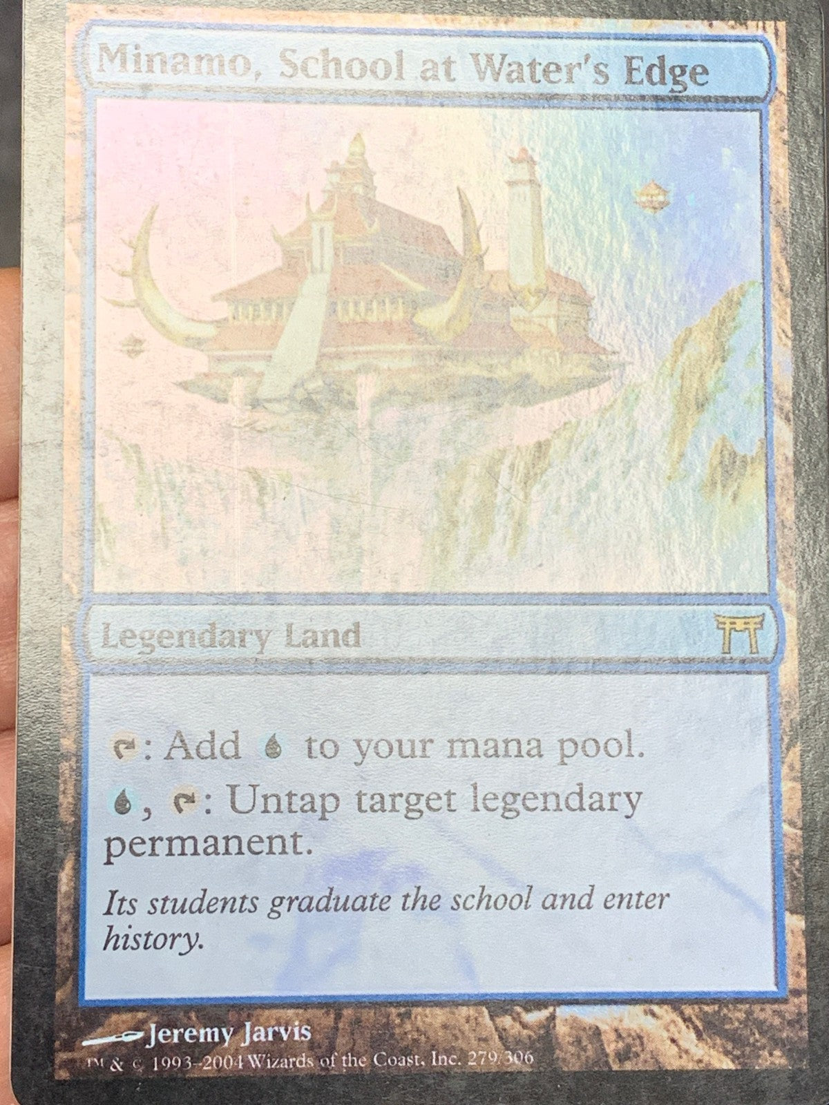 FOIL Minamo, School at Water's Edge ~ Champions of Kamigawa [ GOOD ] [ MTG ]