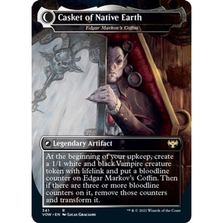 FOIL Dracula the Voyager (Edgar, Charmed Groom) ~ Crimson Vow [ NM ] [ MTG ]