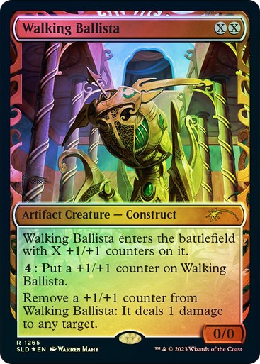 FOIL HALO Walking Ballista ~ Secret Lair [ NearMint ] [ Magic MTG ]