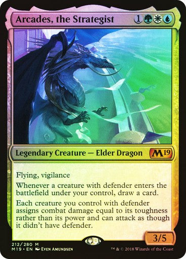 FOIL Arcades, the Strategist ~ Core 2019 [ NearMint ] [ Magic MTG ]