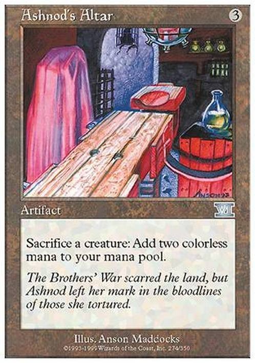 Ashnod's Altar ~ Sixth Edition [ Excellent ] [ Magic MTG ]