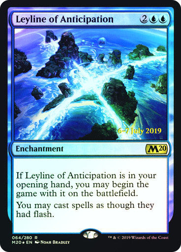 FOIL Leyline of Anticipation ~ Prerelease Core 2020 [ NearMint ] [ Magic MTG ]
