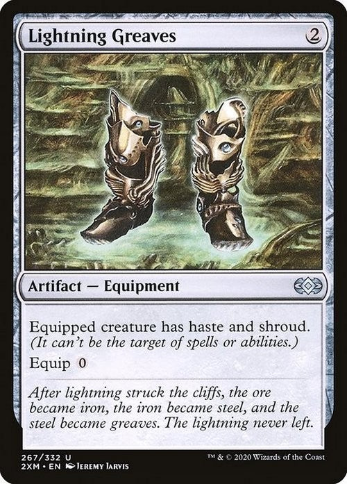 Lightning Greaves ~ Double Masters [ NearMint ] [ Magic MTG ]