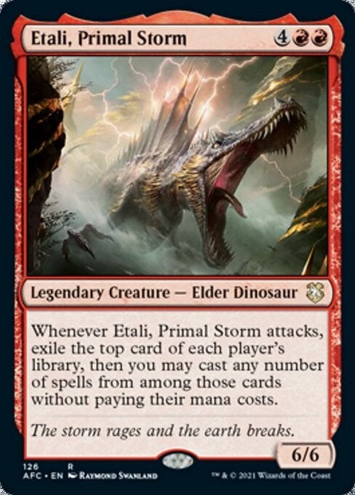 Etali, Primal Storm ~ Commander: Adventures in the Forgotten Realms [ NM ]