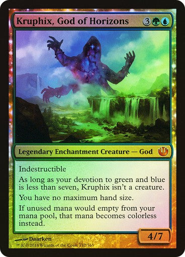 FOIL Kruphix, God of Horizons ~ Journey into Nyx [ Excellent ] [ Magic MTG ]