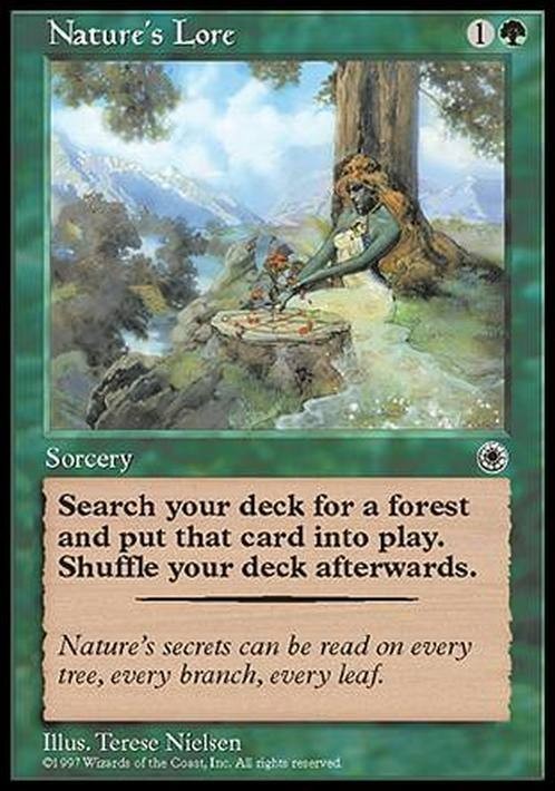 Nature's Lore ~ Portal [ Excellent ] [ Magic MTG ]