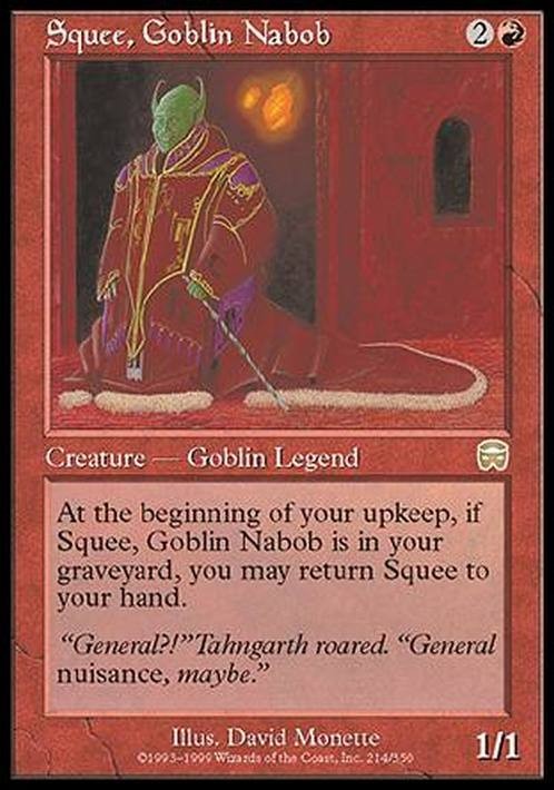 Squee, Goblin Nabob ~ Mercadian Masques [ Excellent ] [ Magic MTG ]