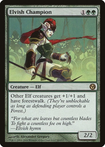 Elvish Champion ~ Duels of the Planeswalkers [ Excellent ] [ Magic MTG ]