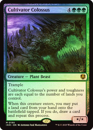 FOIL Cultivator Colossus ~ Innistrad Remastered [ NearMint ] [ Magic MTG ]