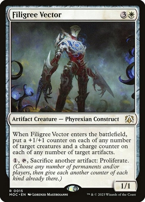 Filigree Vector ~ Commander: March of the Machine [ NM ] [ Magic MTG ]