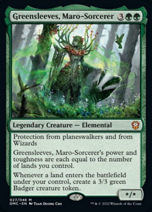Greensleeves, Maro-Sorcerer ~ Commander: Dominaria United [ NM ] [ Magic MTG ]