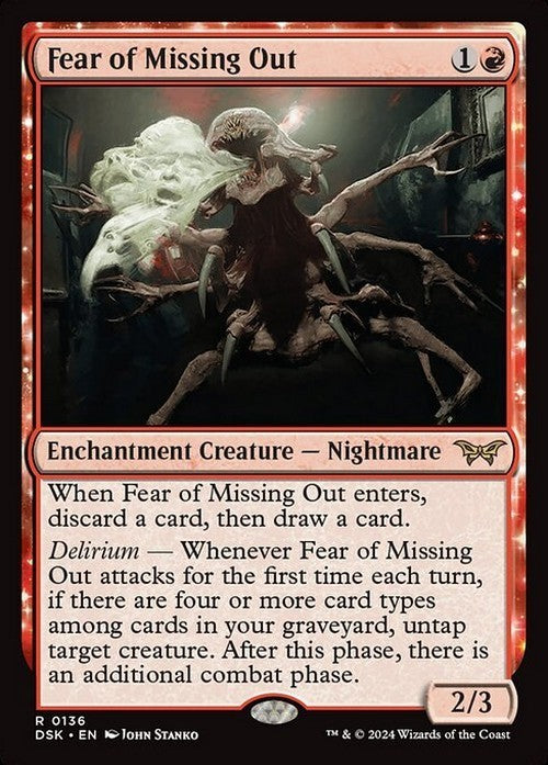Fear of Missing Out ~ Duskmourn [ NearMint ] [ Magic MTG ]