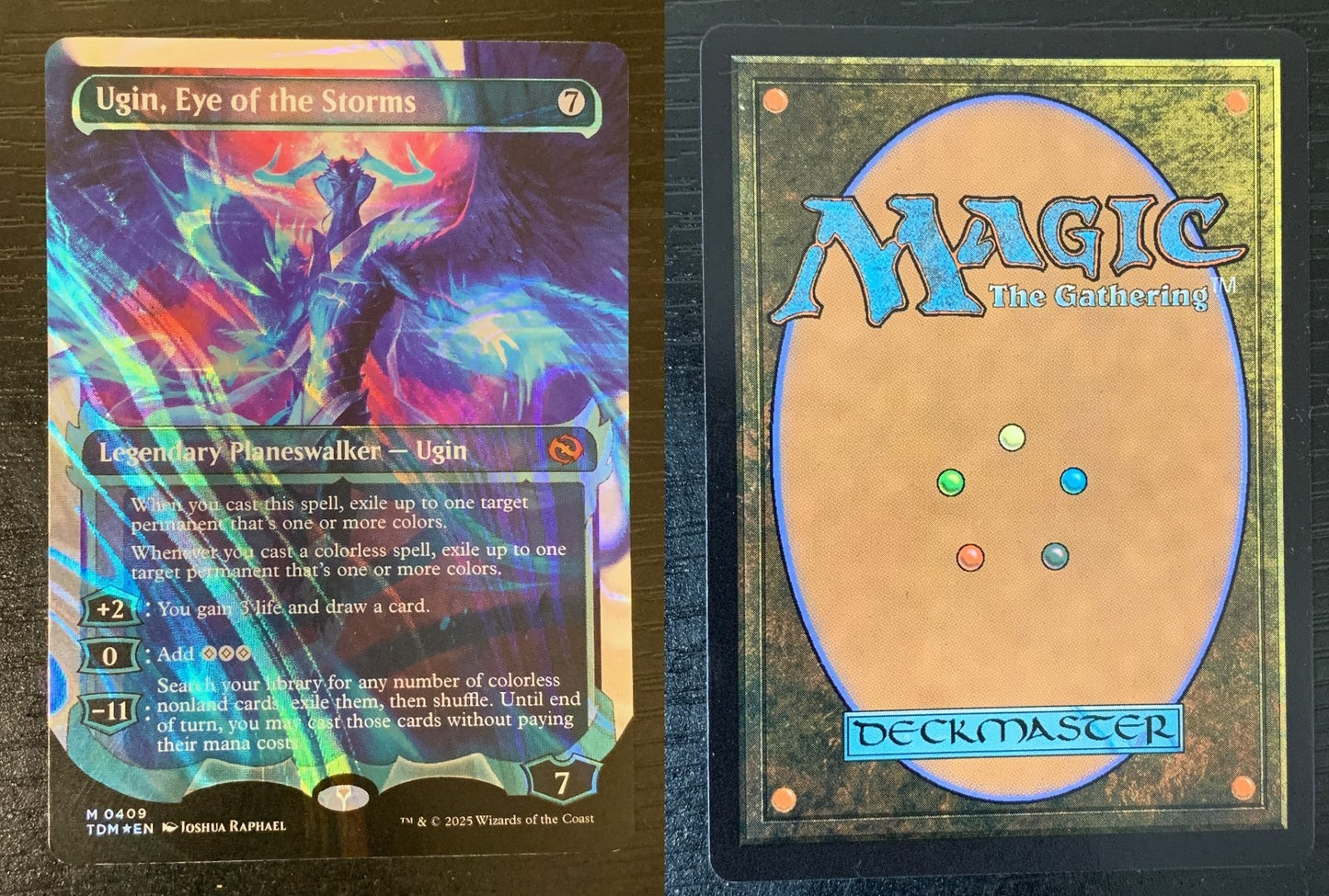 HALO FOIL Ugin, Eye of the Storms ~ Tarkir: Dragonstorm [ NM ] [ Magic MTG ]