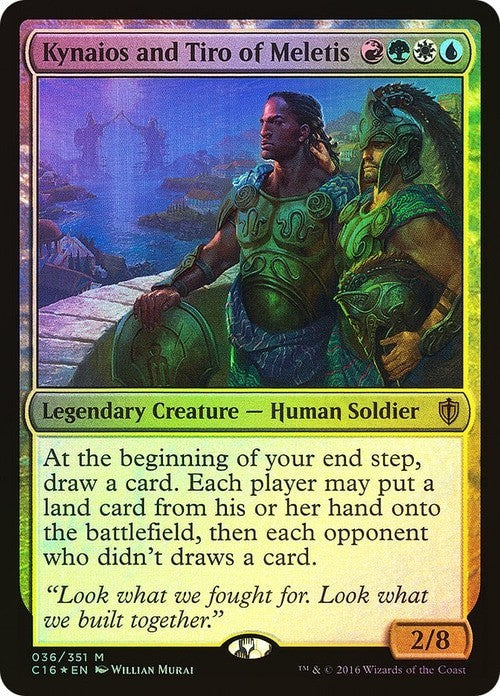 FOIL Kynaios and Tiro of Meletis ~ Commander 2016 [ NearMint ] [ Magic MTG ]