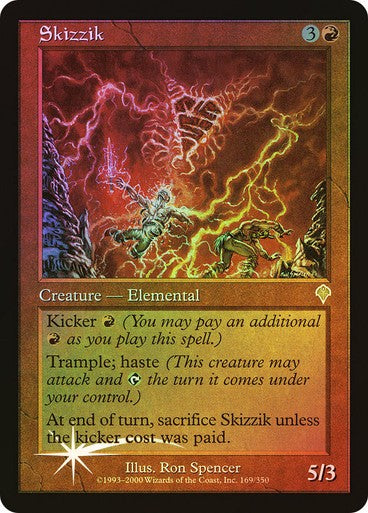 FOIL Skizzik ~ Invasion [ Excellent ] [ Magic MTG ]