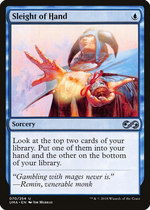 Sleight of Hand ~ Ultimate Masters [ NearMint ] [ Magic MTG ]