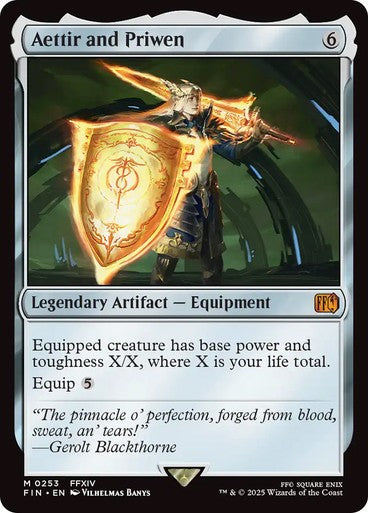 Aettir and Priwen ~ Final Fantasy [ NM ] [ Magic MTG ]