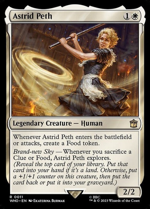 Astrid Peth ~ Commander: Doctor Who [ NearMint ] [ Magic MTG ] - London Magic Traders Ltd
