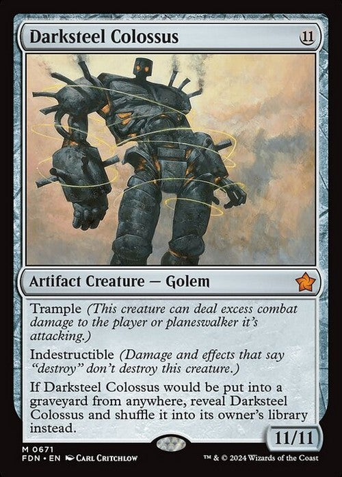 Darksteel Colossus ~ Foundations [ NearMint ] [ Magic MTG ]