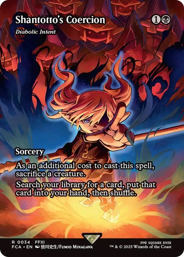 Shantotto's Coercion (Diabolic Intent) ~ Final Fantasy [ NM ] [ Magic MTG ]