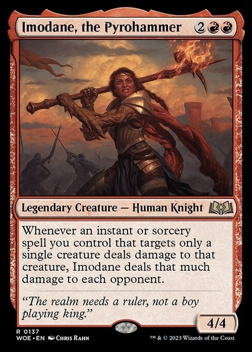 Imodane, the Pyrohammer ~ Wilds of Eldraine [ NM ] [ Magic MTG ]