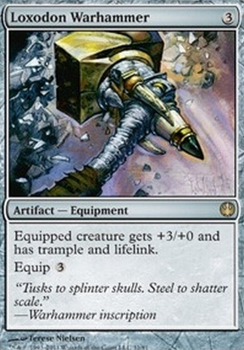 Loxodon Warhammer ~ Duel Decks [ Excellent ] [ Magic MTG ]