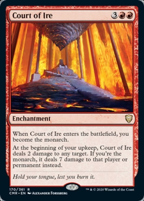 Court of Ire ~ Commander Legends 1 [ NearMint ] [ Magic MTG ]