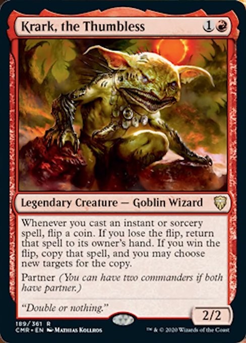 Krark, the Thumbless ~ Commander Legends 1 [ NearMint ] [ Magic MTG ]