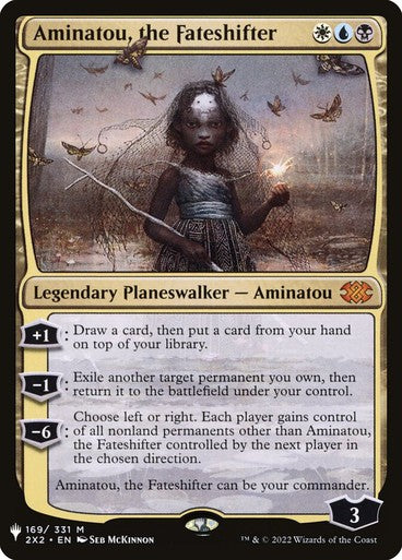 Aminatou, the Fateshifter ~ The List [ NearMint ] [ Magic MTG ]