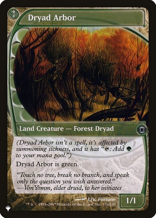 Dryad Arbor ~ The List [ NearMint ] [ Magic MTG ]