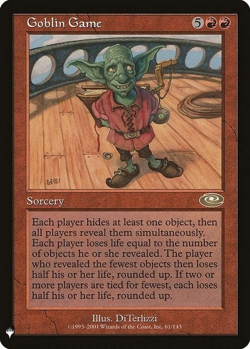 Goblin Game ~ Mystery Booster [ NearMint ] [ Magic MTG ]