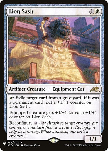 Lion Sash ~ The List [ NearMint ] [ Magic MTG ]