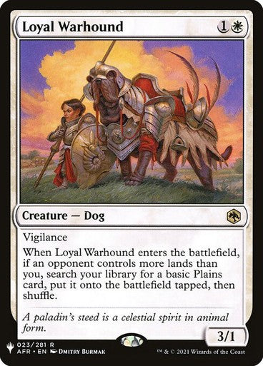 Loyal Warhound ~ The List [ NearMint ] [ Magic MTG ]