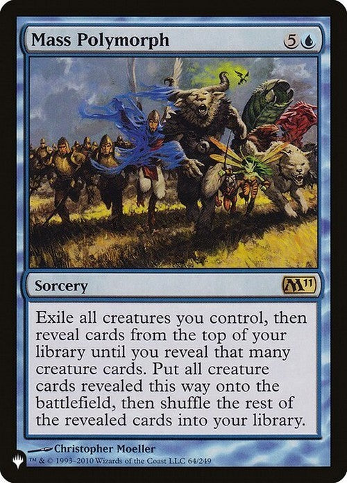 Mass Polymorph ~ The List [ NearMint ] [ Magic MTG ]