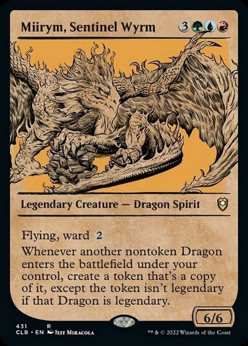 SHOWCASE Miirym, Sentinel Wyrm ~ Commander Legends 2 [ NM ] [ Magic MTG ]