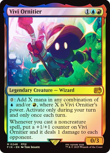 FOIL Vivi Ornitier ~ Final Fantasy [ NearMint ] [ Magic MTG ]