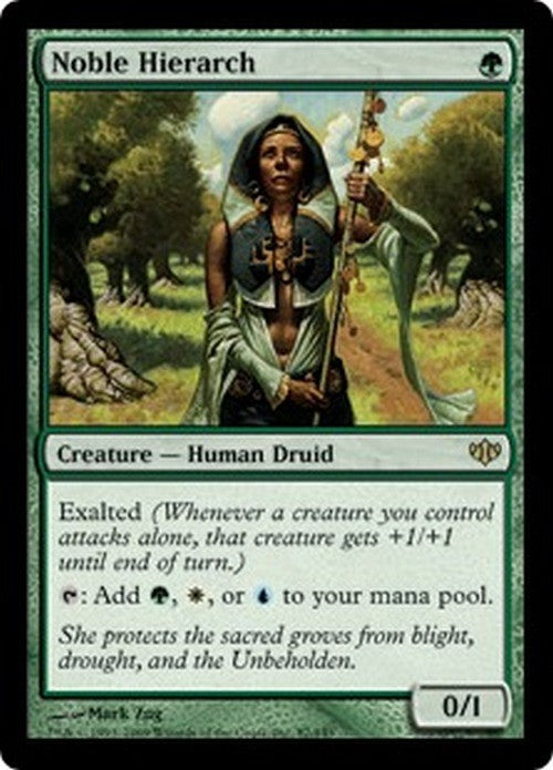 Noble Hierarch ~ Conflux [ Excellent ] [ Magic MTG ]