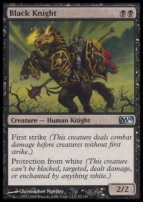 Black Knight ~ Magic 2010 [ Excellent ] [ Magic MTG ]