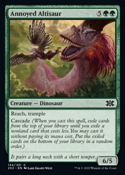 Annoyed Altisaur ~ Double Masters 2022 [ NearMint ] [ Magic MTG ]