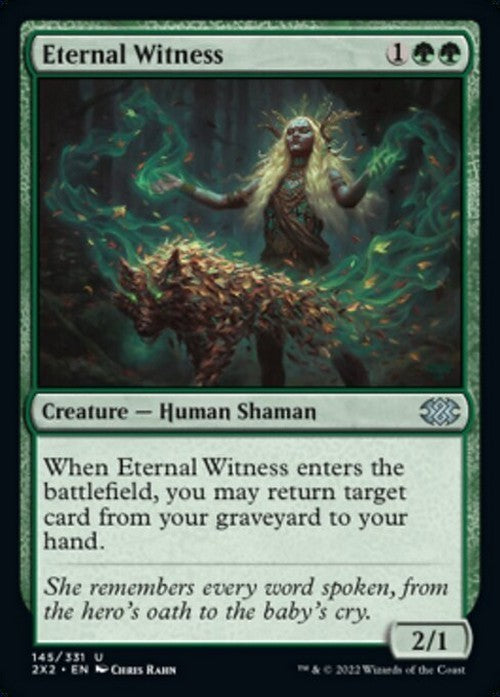 Eternal Witness ~ Double Masters 2022 [ NearMint ] [ Magic MTG ]