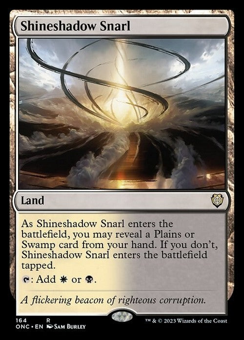 Shineshadow Snarl ~ Commander: Phyrexia: All Will Be One [ NM ] [ Magic MTG ]