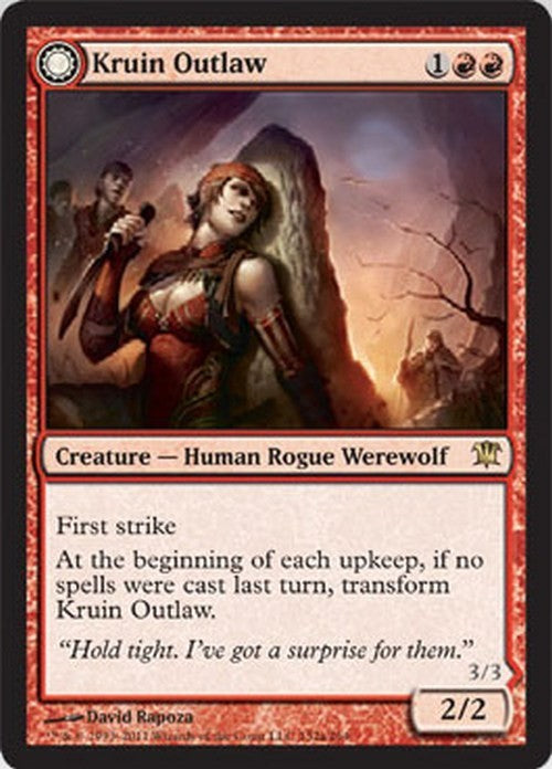 Kruin Outlaw / Terror of Kruin Pass ~ Innistrad [ Excellent ] [ Magic MTG ]