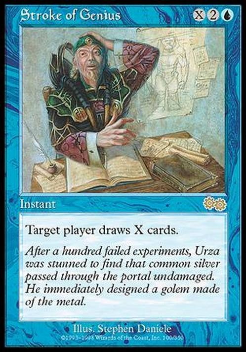 Stroke of Genius ~ Urza's Saga [ PLAYED ] [ Magic MTG ]