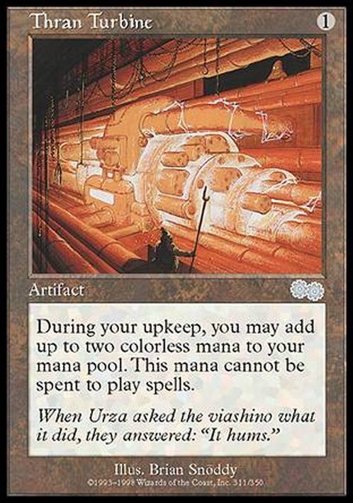 Thran Turbine ~ Urza's Saga [ PLAYED ] [ Magic MTG ]