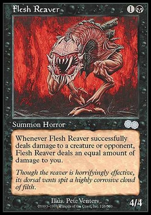 Flesh Reaver ~ Urza's Saga [ Excellent ] [ Magic MTG ]