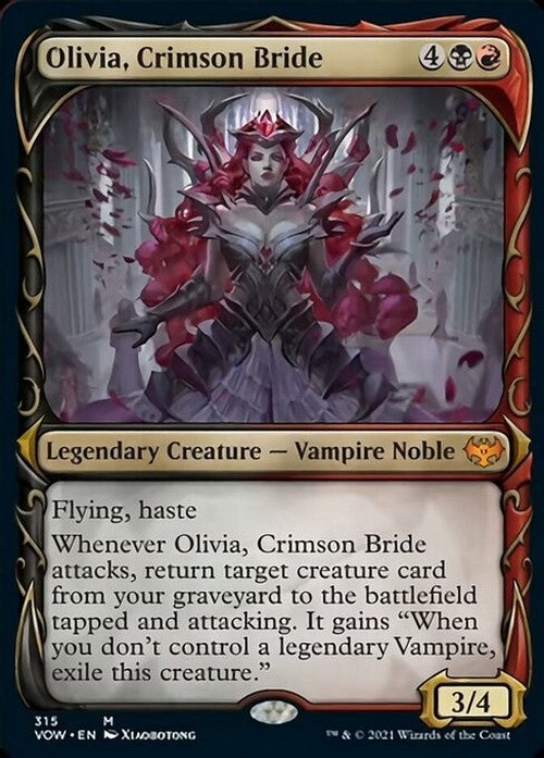 SHOWCASE Olivia, Crimson Bride ~ Crimson Vow [ NearMint ] [ Magic MTG ]