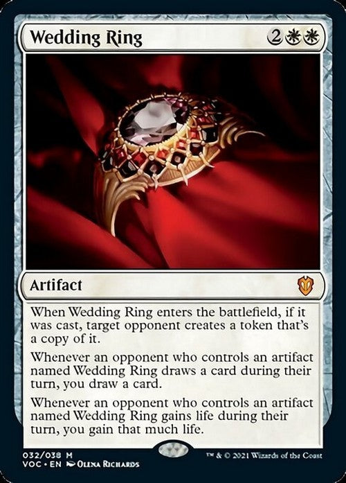 Wedding Ring ~ Commander: Crimson Vow [ Excellent ] [ Magic MTG ]